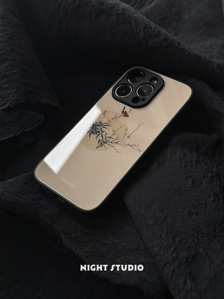 Ancient Charm Glass Phone Case - NS1278G