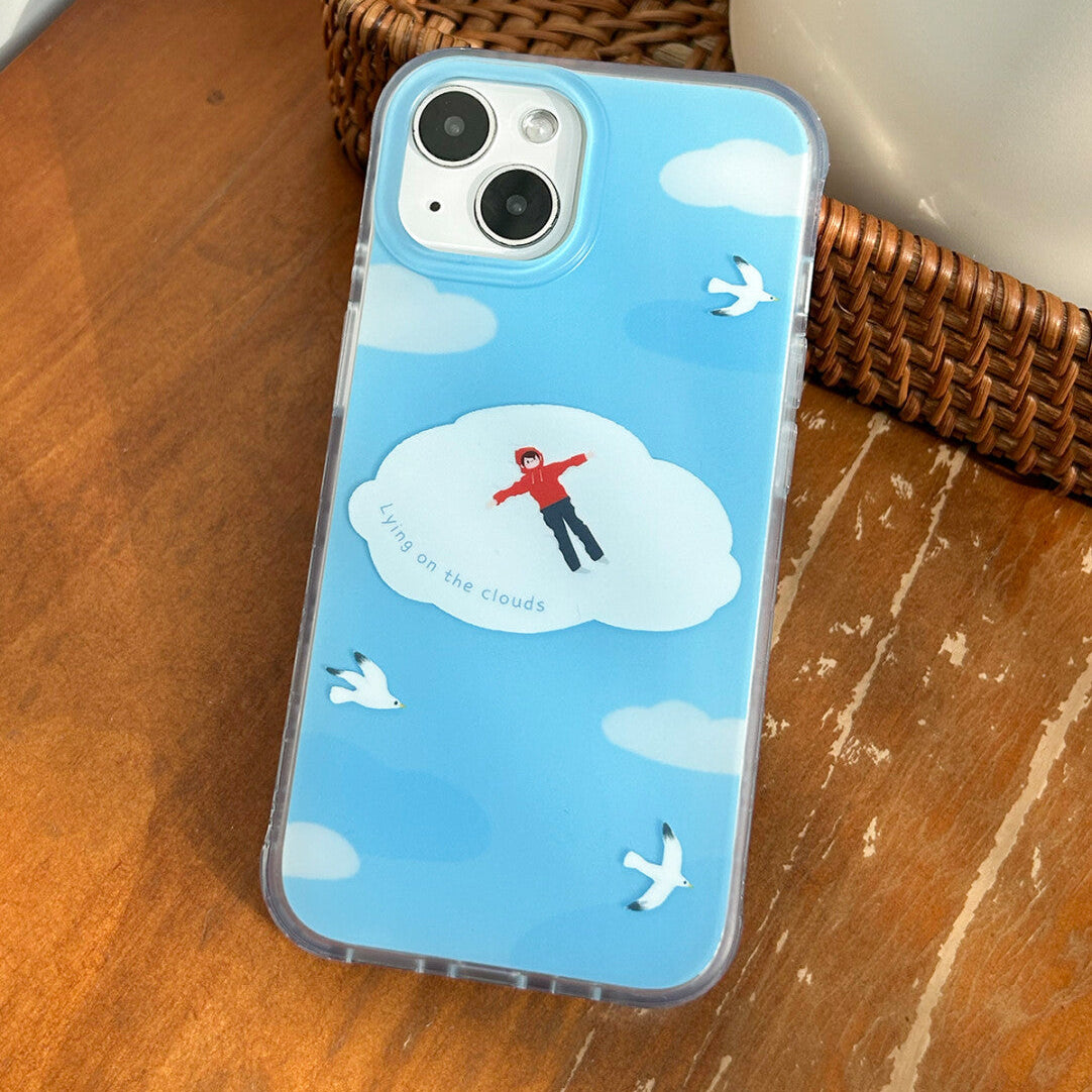 Lying on The Cloud Phone Case - LB0004IMD