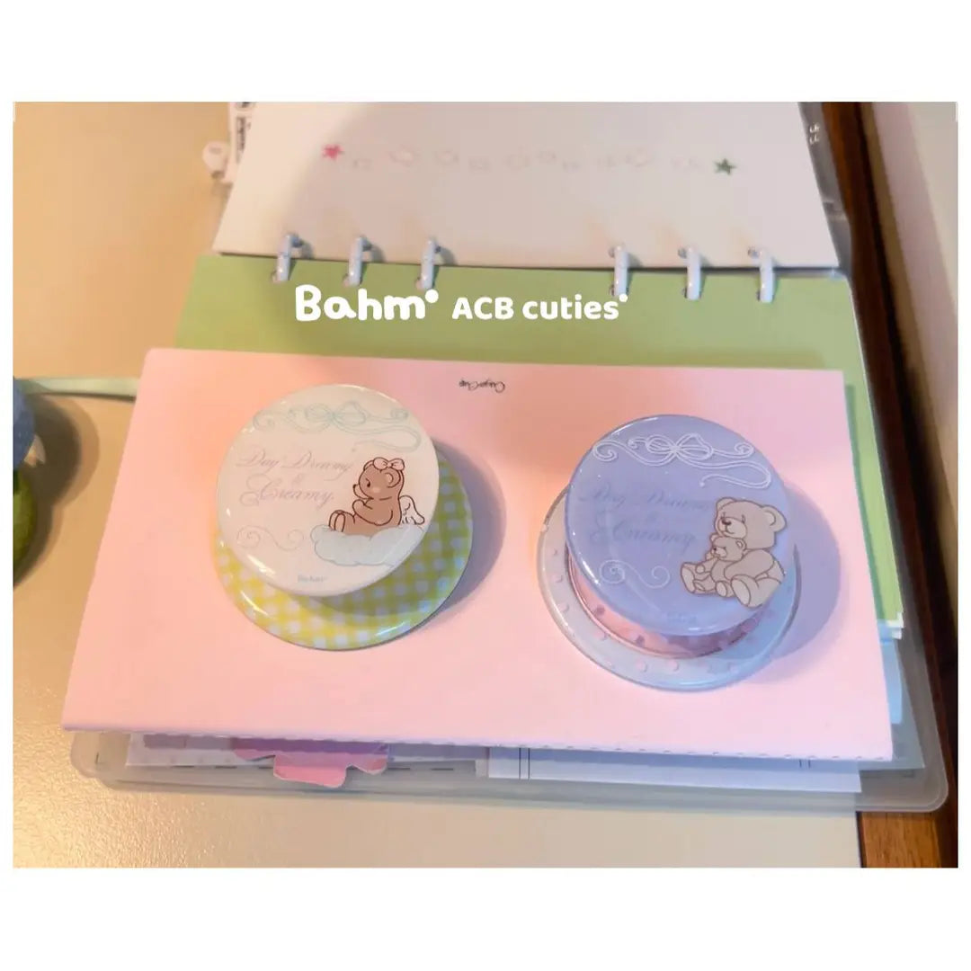 Flower Stems & Bear Clear Phone Case - BAM001IMD