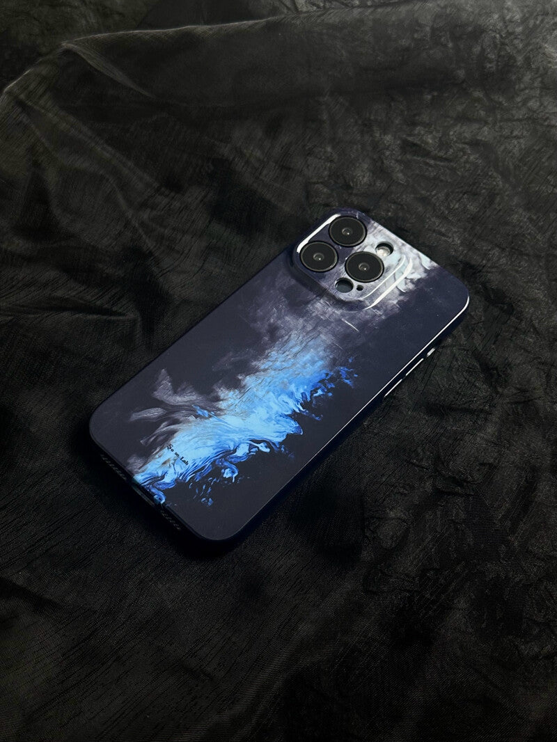 Wildfire Abstract Artistic Glossy Phone Case Film Print-SSL