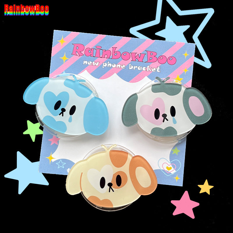 Crying Cute Dog Phone Bracketphone accessories - Three Fleas