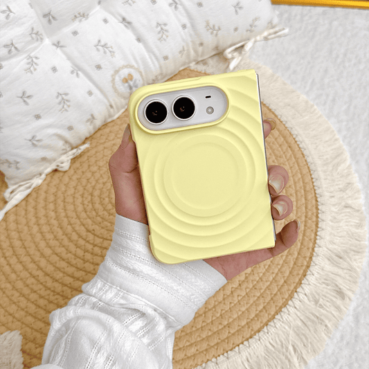 Solid Color Ripple iPhone Duo Case-CC023