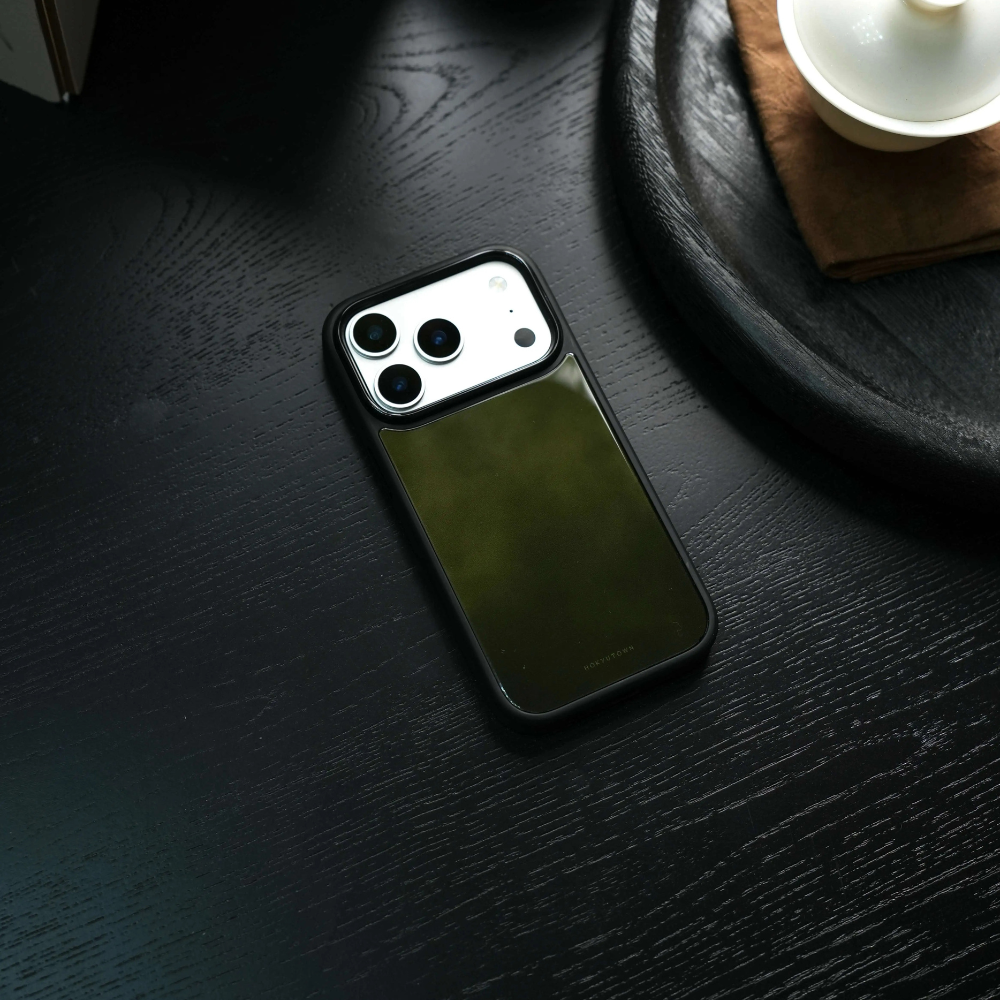 Late Spring Green Luxury Tempered Glass Magnetic Phone Case-CHO
