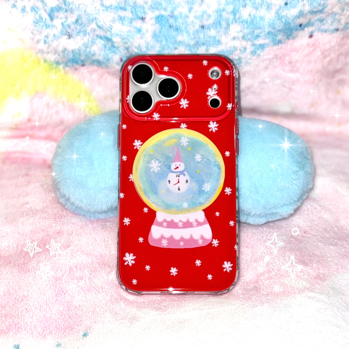 Fairytale Crystal ball Snowman IMD Phone Case with MagSafe-SATP