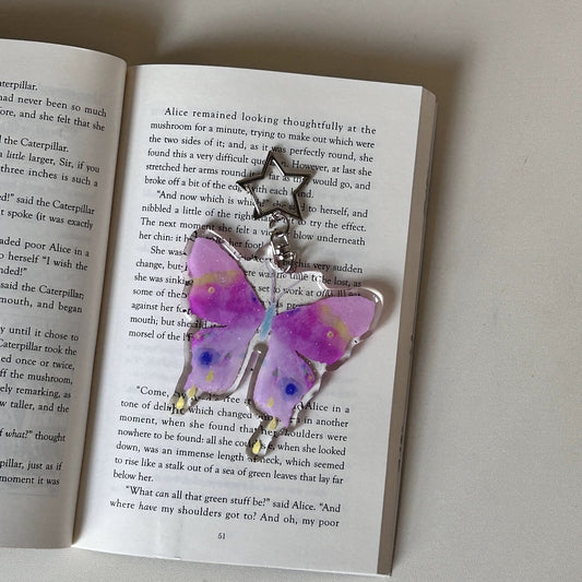 Glitter Butterfly Cat Charm | Phone Holders/Stands/Charm | Three Fleas