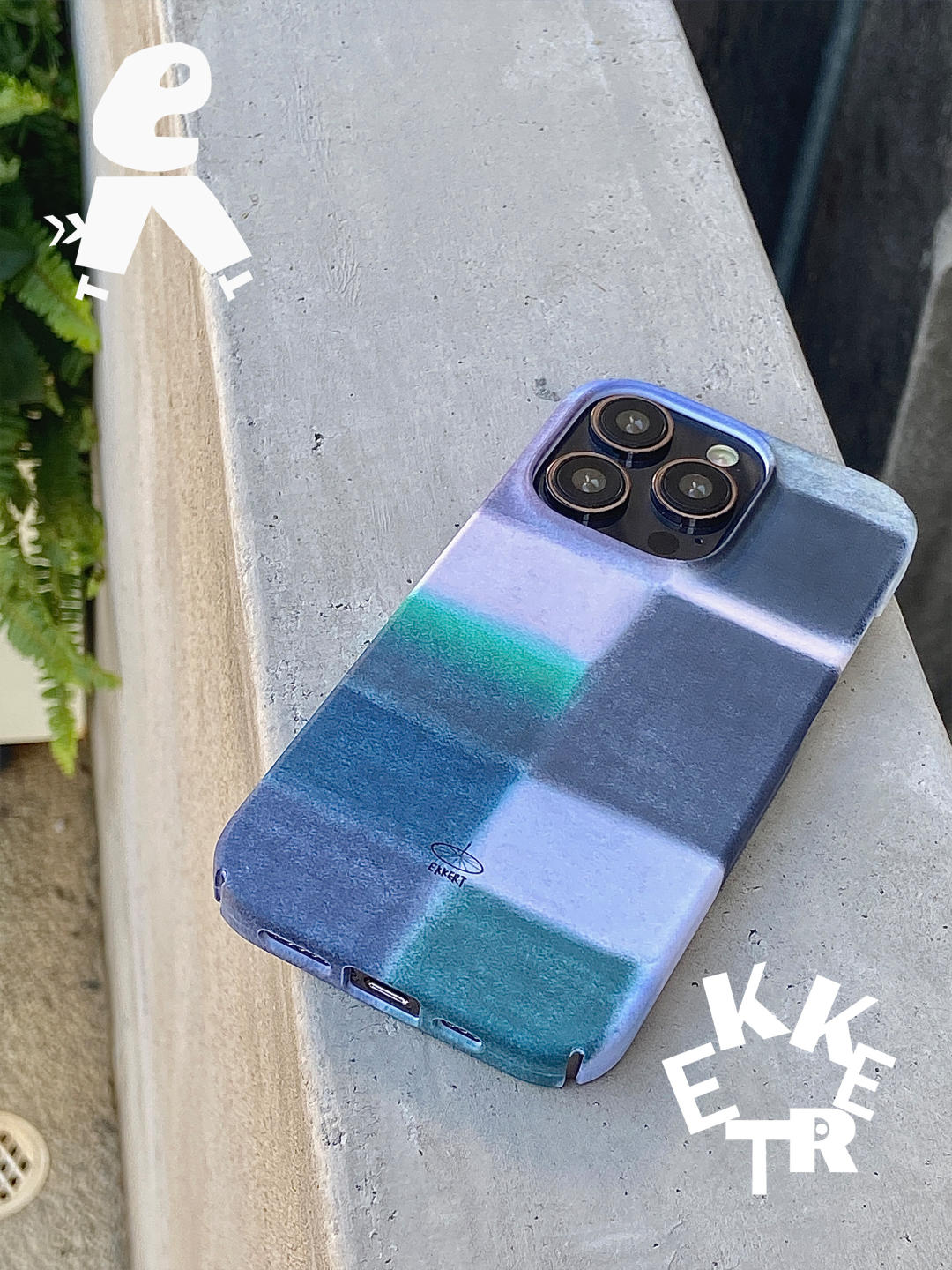 Plaid Matte Phone Case