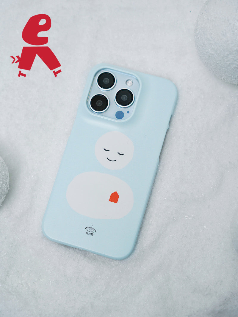 Xmas Snowman Printed Phone Case | iPhone Case | Three Fleas