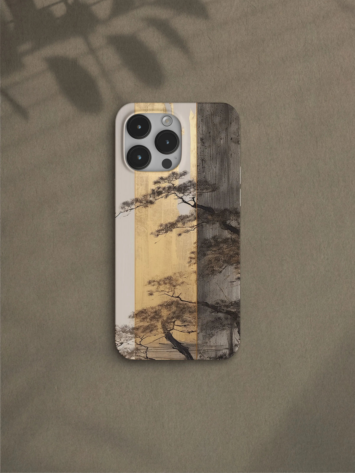 Chinoiserie Noble Pine Ink Wash Phone Case Film Print-GY