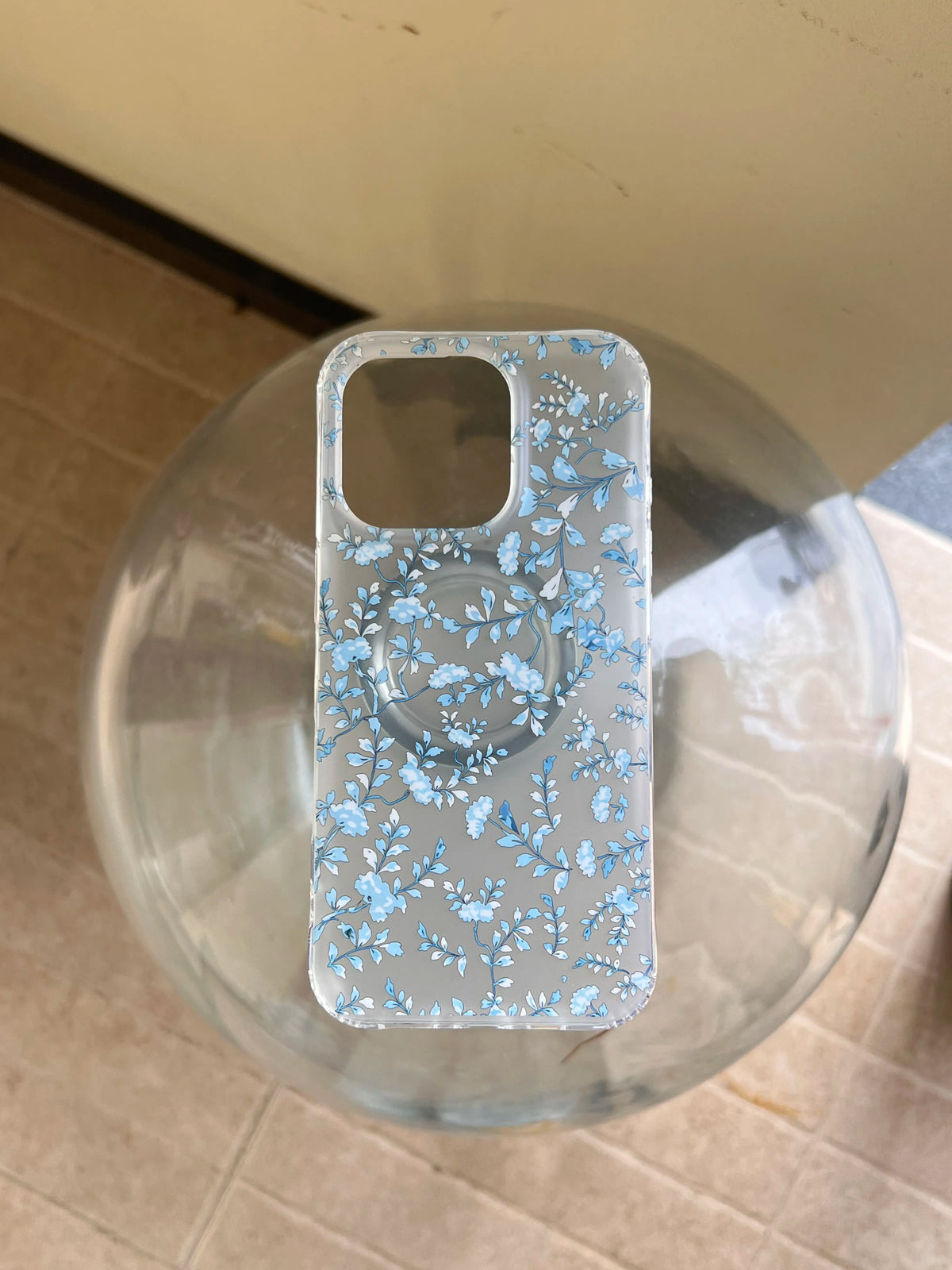 Blue Cherry Blossom IMD Phone Case-YSH
