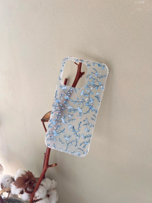 Blue Cherry Blossom IMD Phone Case-YSH
