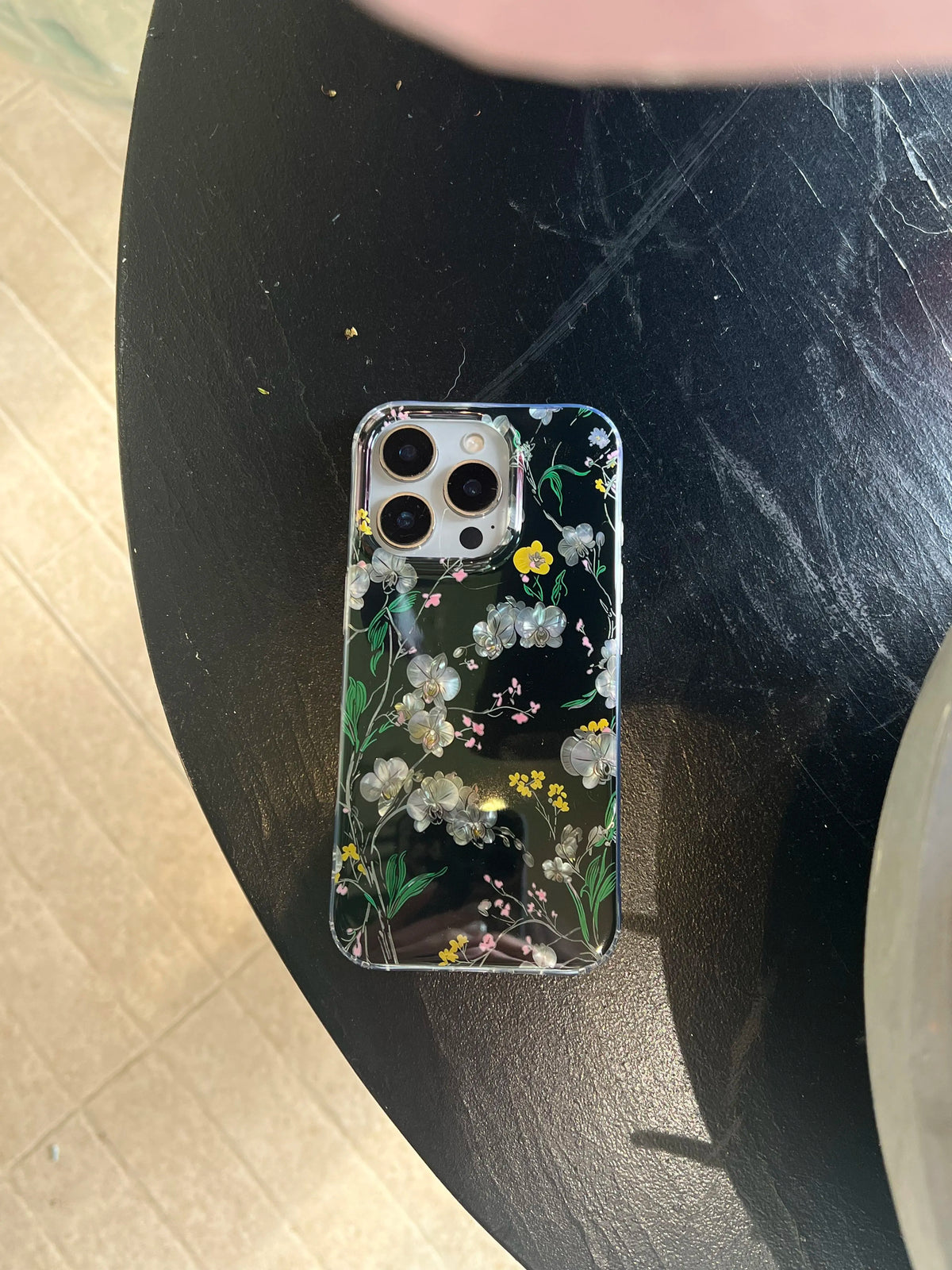 Elegant Orchid Bloom Glossy IMD Phone Case-YSH
