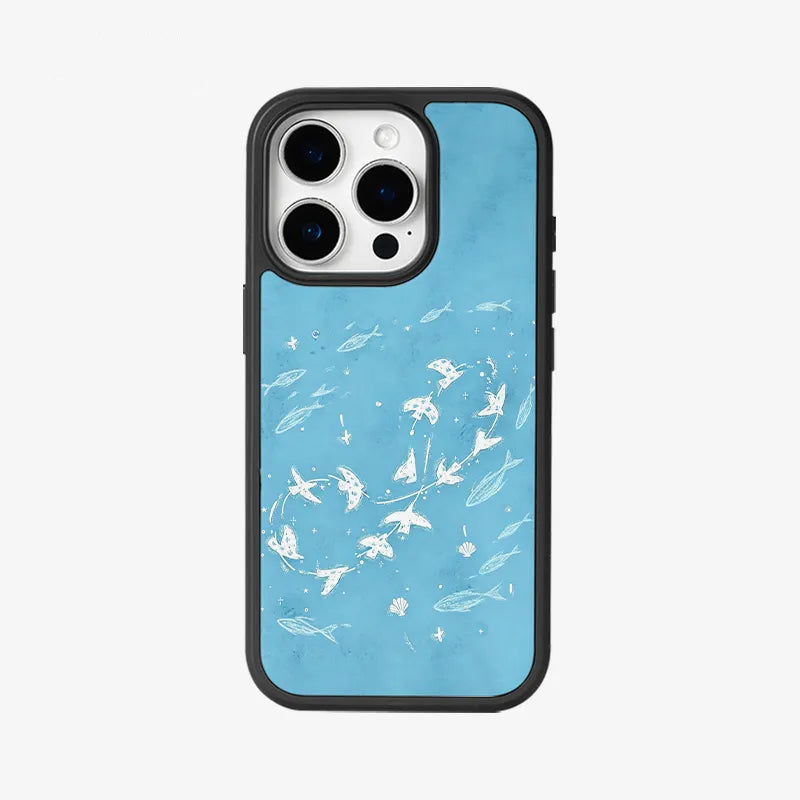 Bird and Fish Phone Case-CAY007