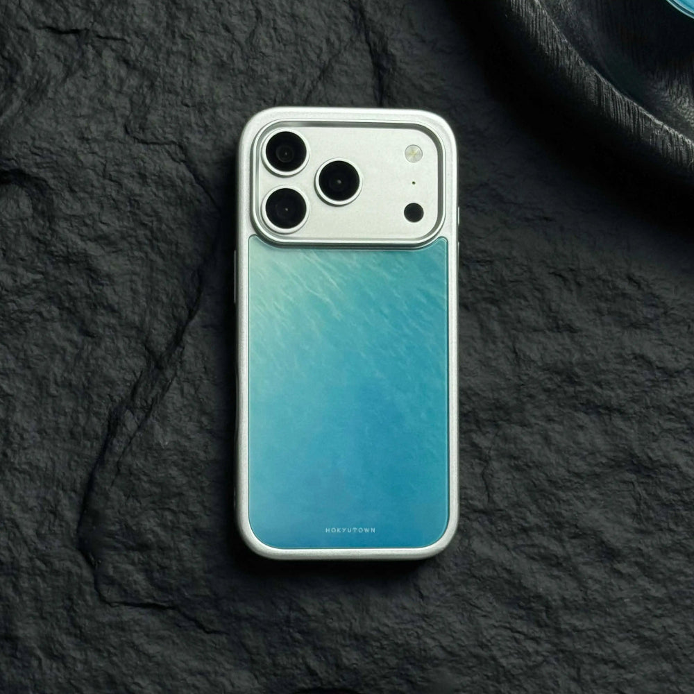 The Glaze Sea Luxury Tempered Glass Phone Case-CHO