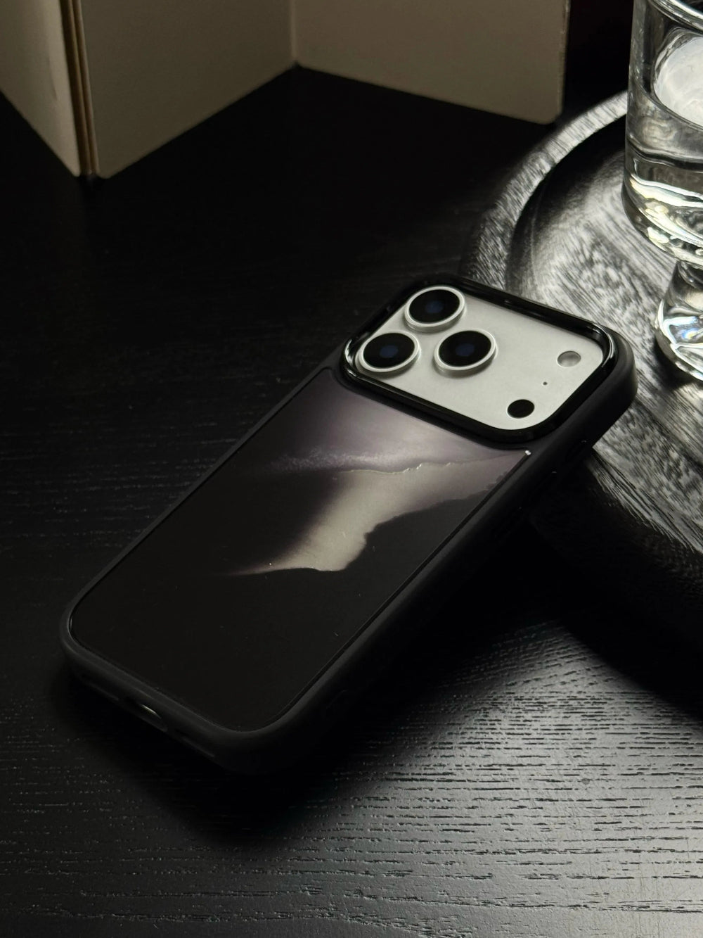 Ink Coast & Silver Sands Metallic Texture MagSafe Phone Case-CHO