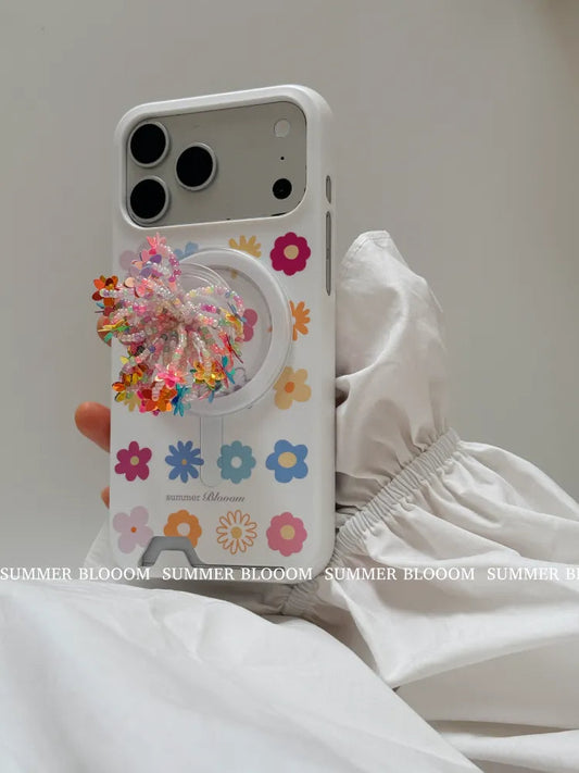 Why my magnetic ring is easy to detach from single layer film print case?