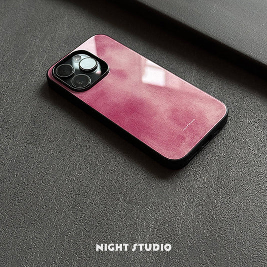 Peach Blush Glass Phone Case - NS1260G