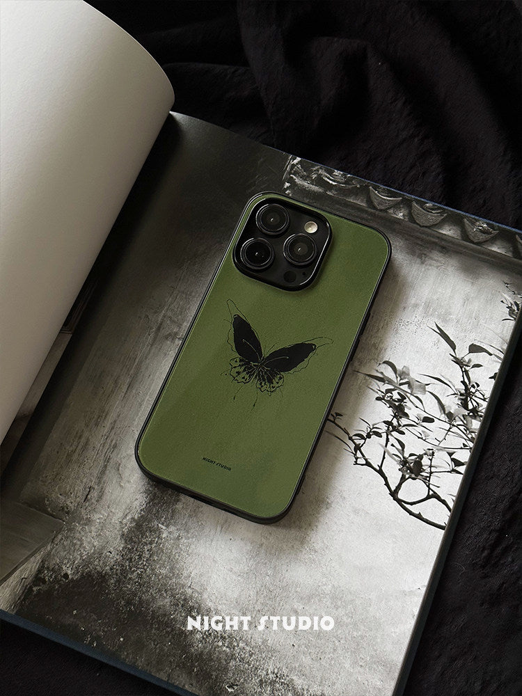 Butterfly Silhouette Phone Case - NS1243G
