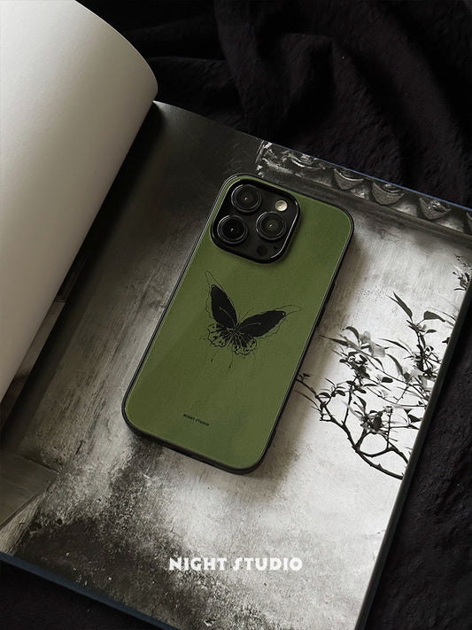 Butterfly Silhouette Phone Case - NS1243G