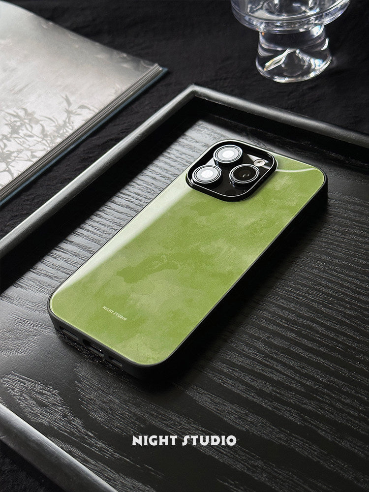 Verdant Hills Glass Phone Case - NS1279G