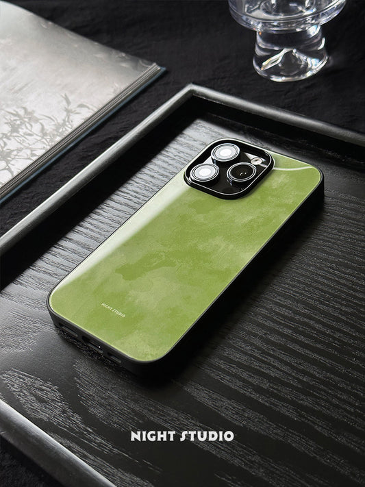 Verdant Hills Glass Phone Case - NS1279G