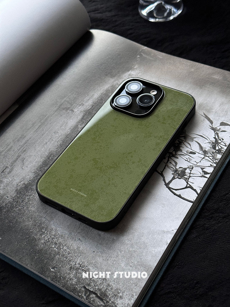 Bamboo Tea Glass Phone Case - NS1285G