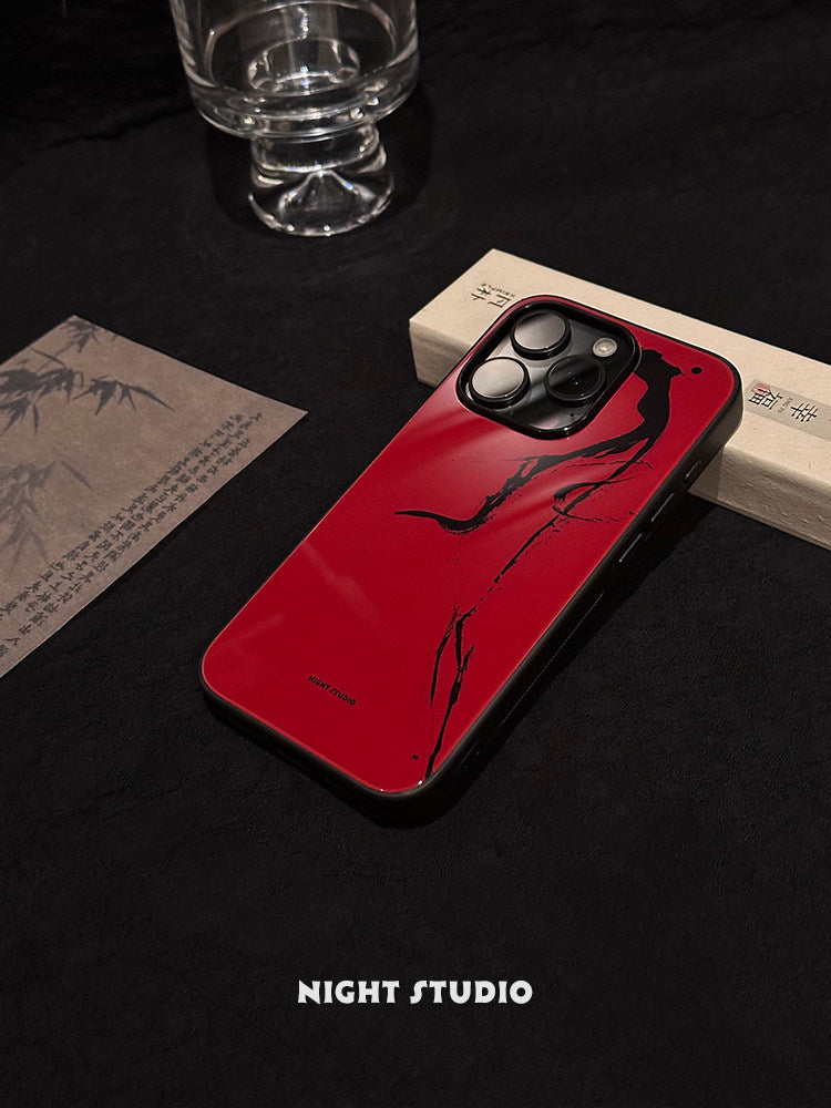 Scarlet Ink Flow Phone Case - NS1256G