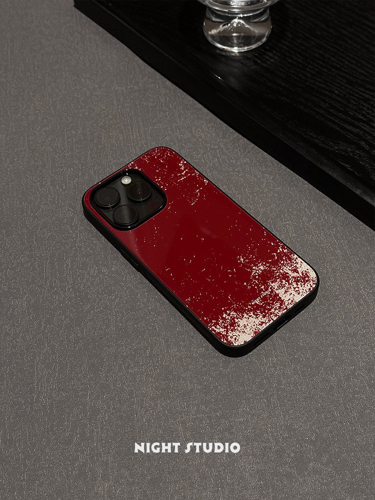 Snow on Red Wall Phone Case - NS1254G
