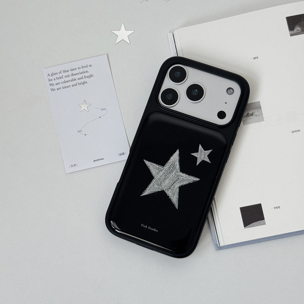 Epoxy Resin Star Phone Case-FI012R