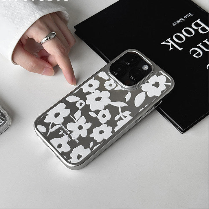 Mirror Floral Phone Case-FI023AC