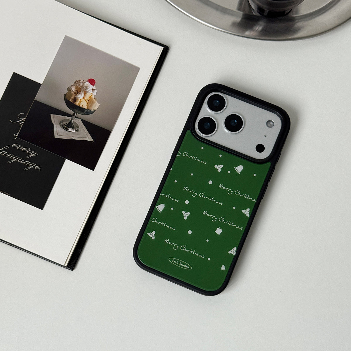 Minimalist Christmas Pattern Phone Case-FI017AC