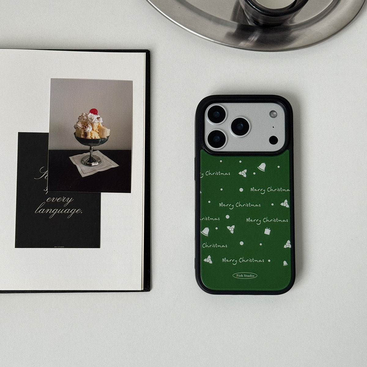 Minimalist Christmas Pattern Phone Case-FI017AC