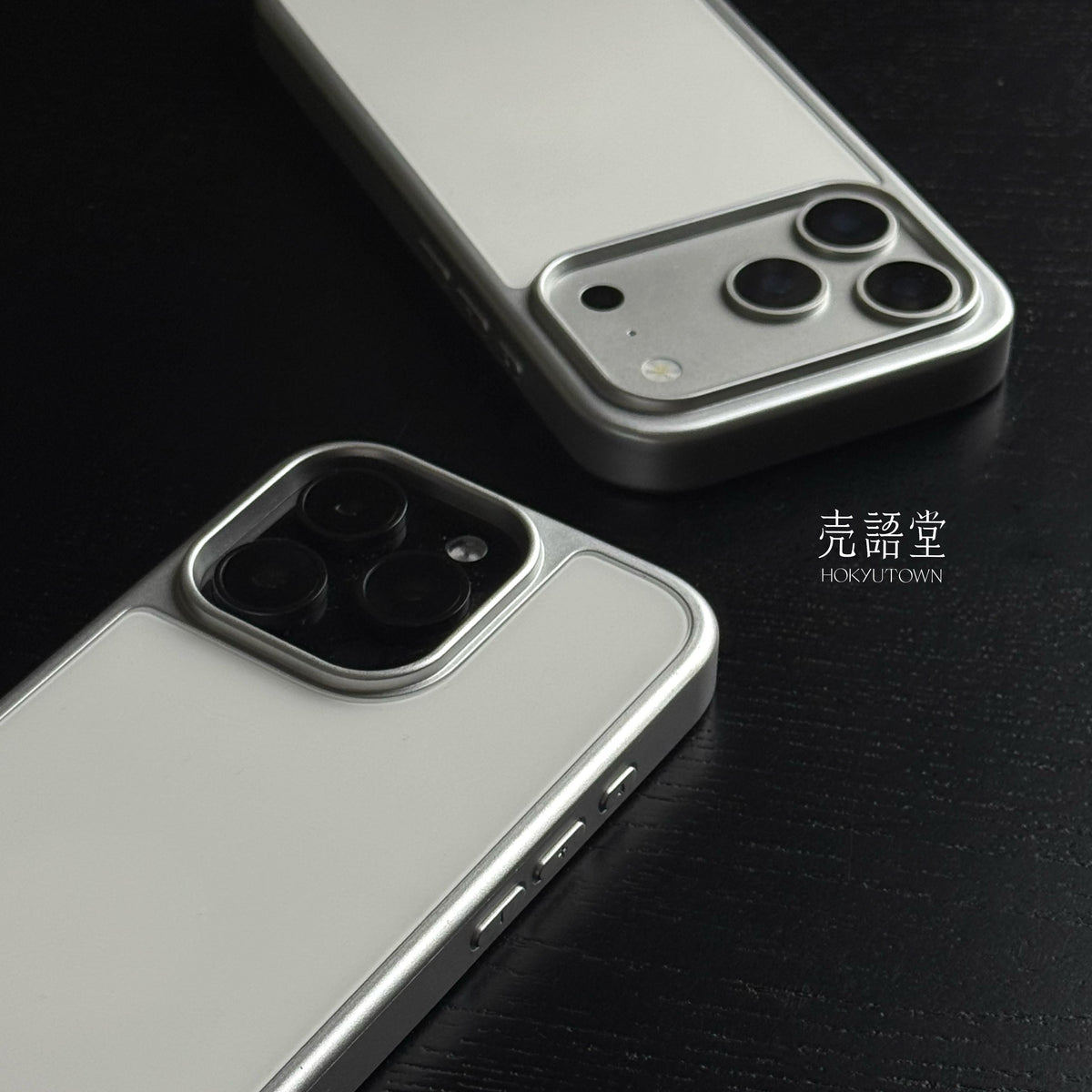 Ceramic White 2 Tempered Glass Case-CHO001G