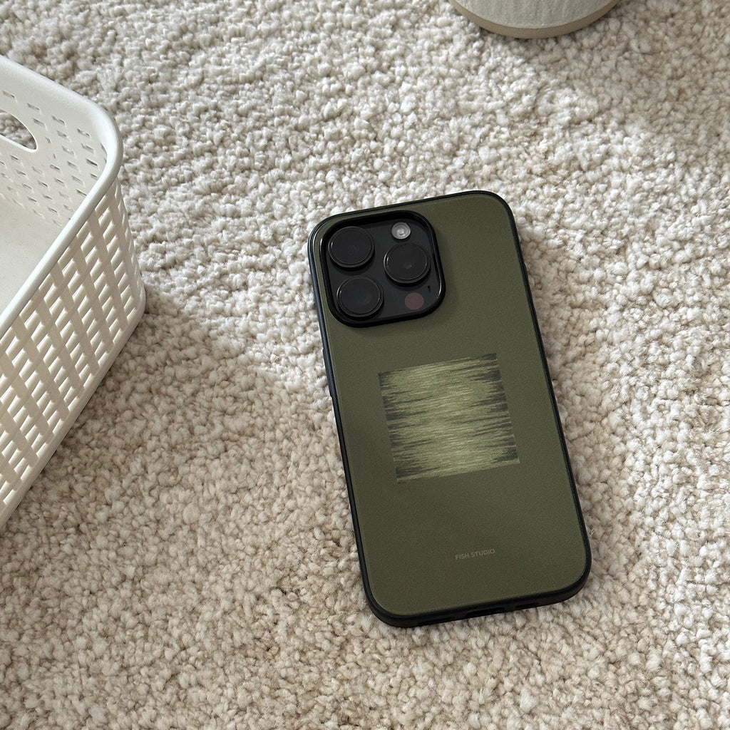 Olive Green Phone Case-FI024AC