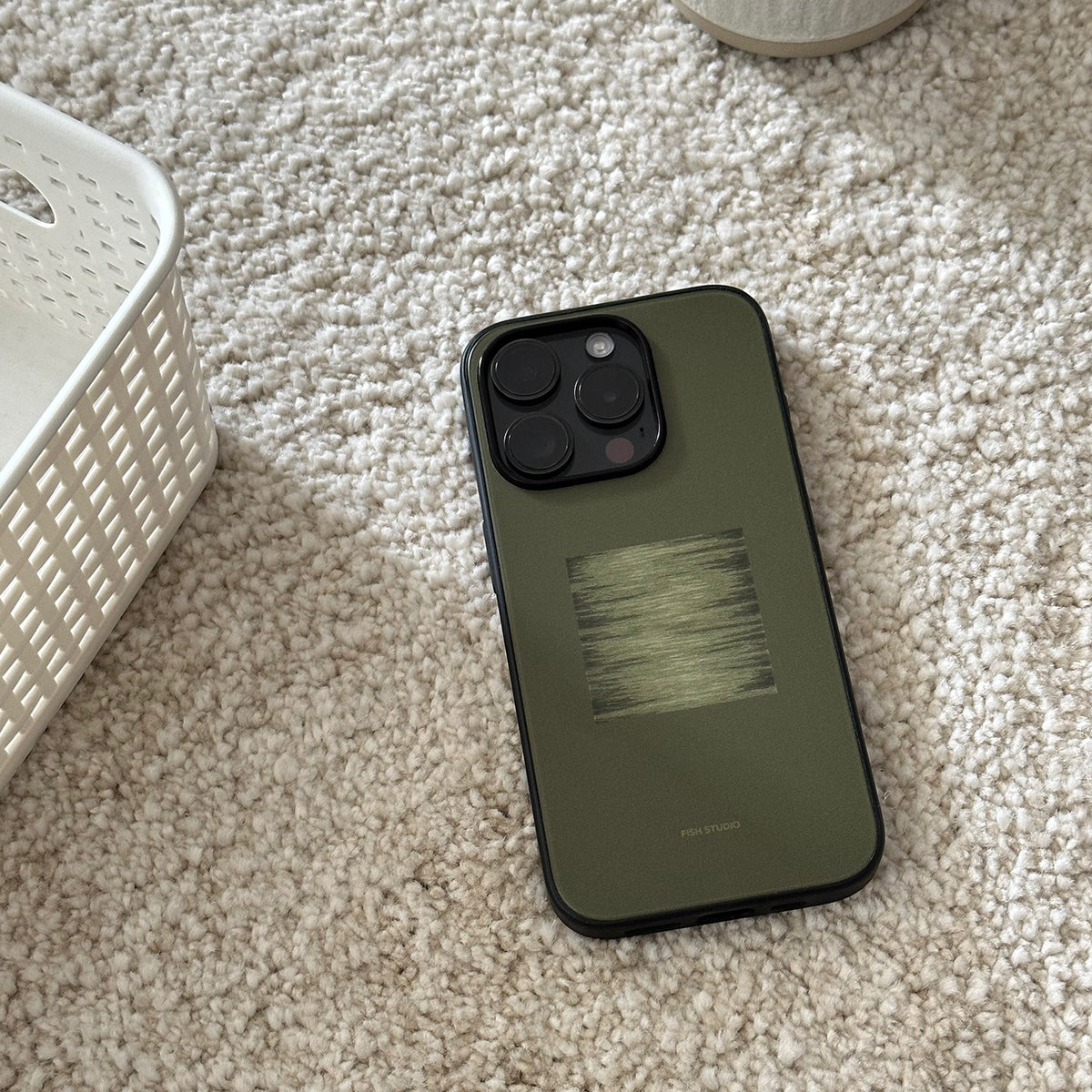 Olive Green Phone Case-FI024AC