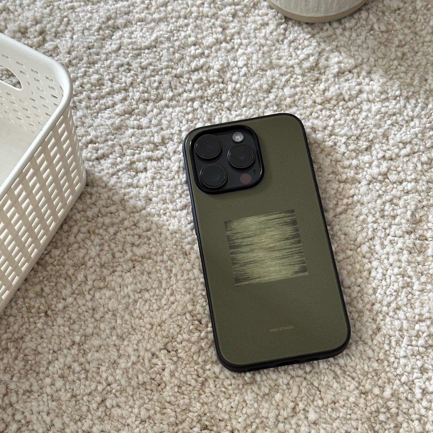 Olive Green Phone Case-FI024AC