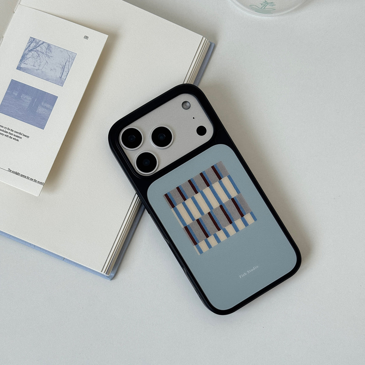 Modern Geometric Plaid Phone Case-FI019AC
