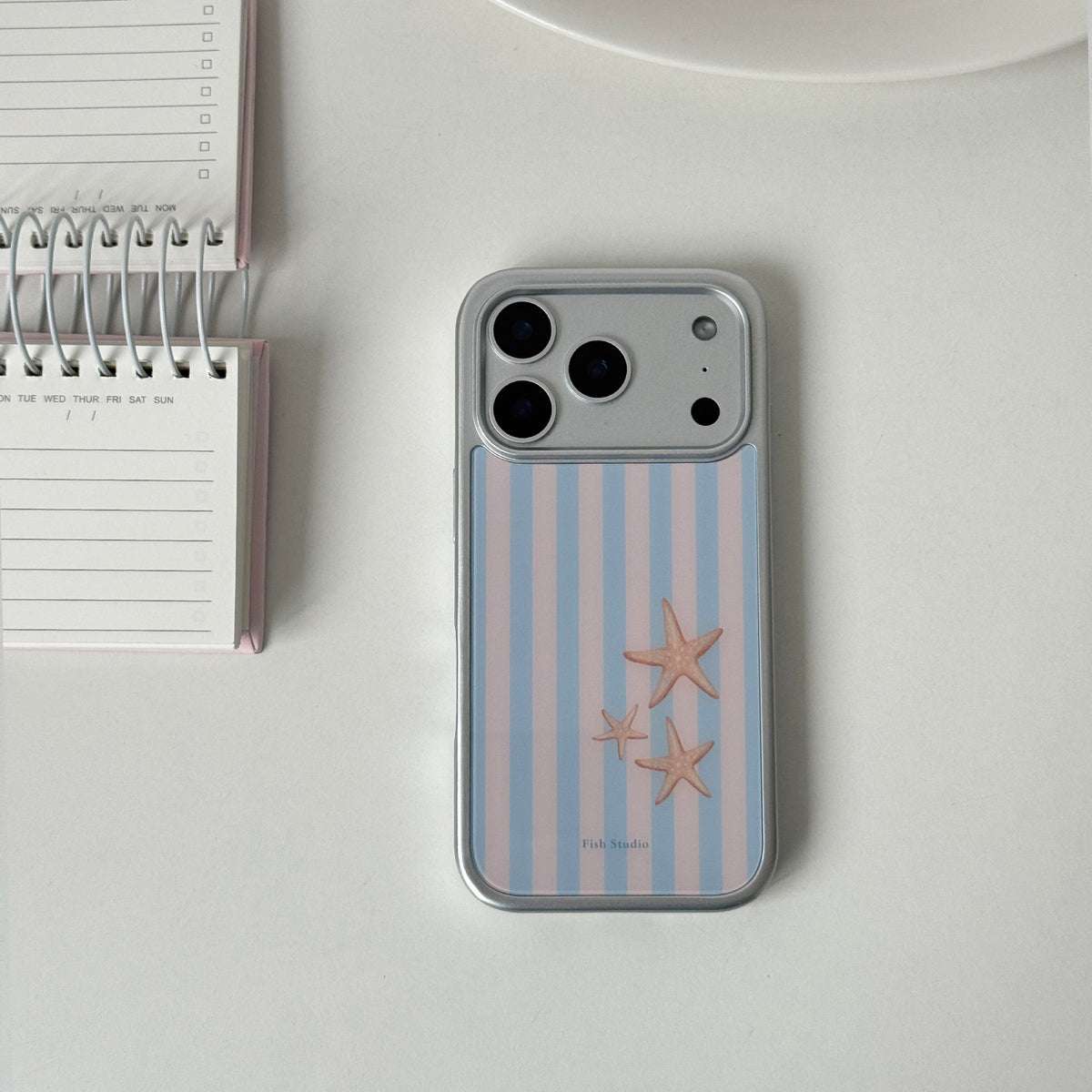 Striped Starfish Phone Case-FI007G