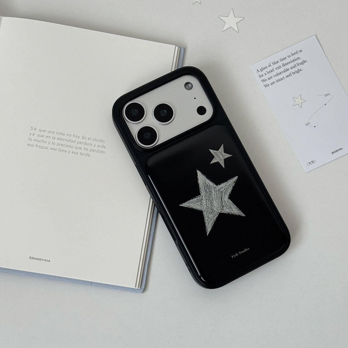Epoxy Resin Star Phone Case-FI012R