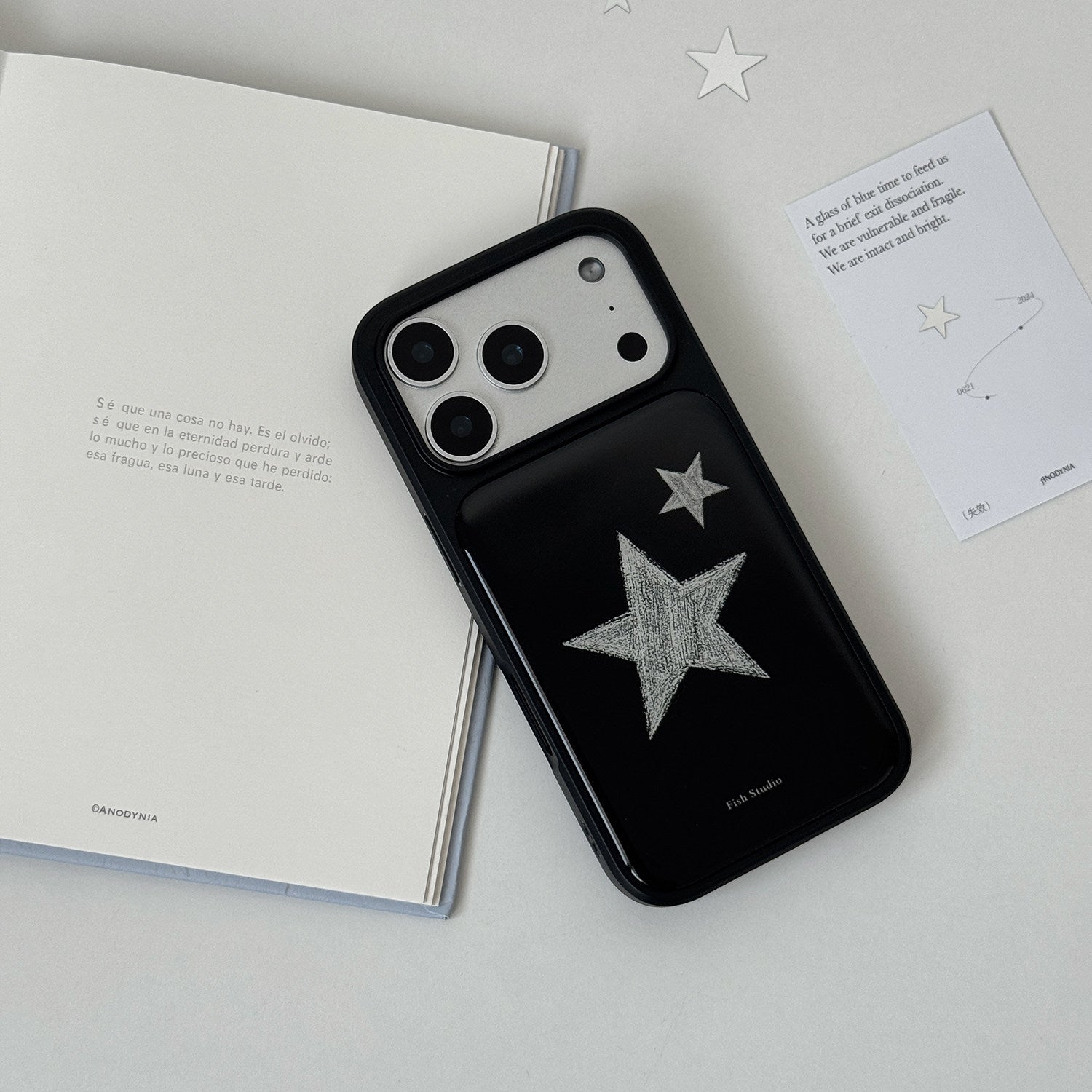 Epoxy Resin Star Phone Case-FI012R