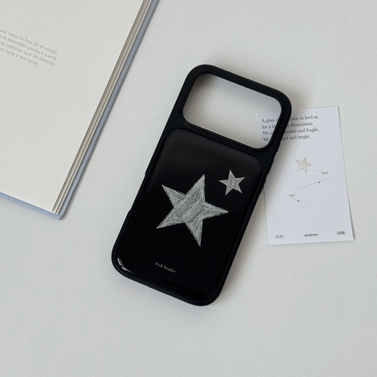 Epoxy Resin Star Phone Case-FI012R
