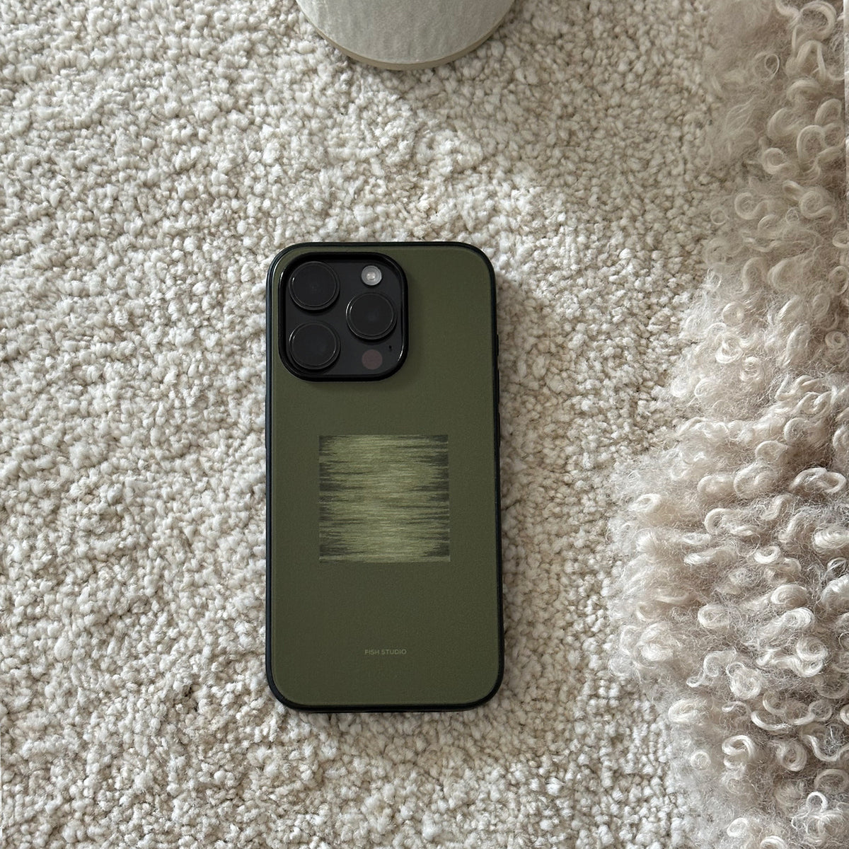 Olive Green Phone Case-FI024AC