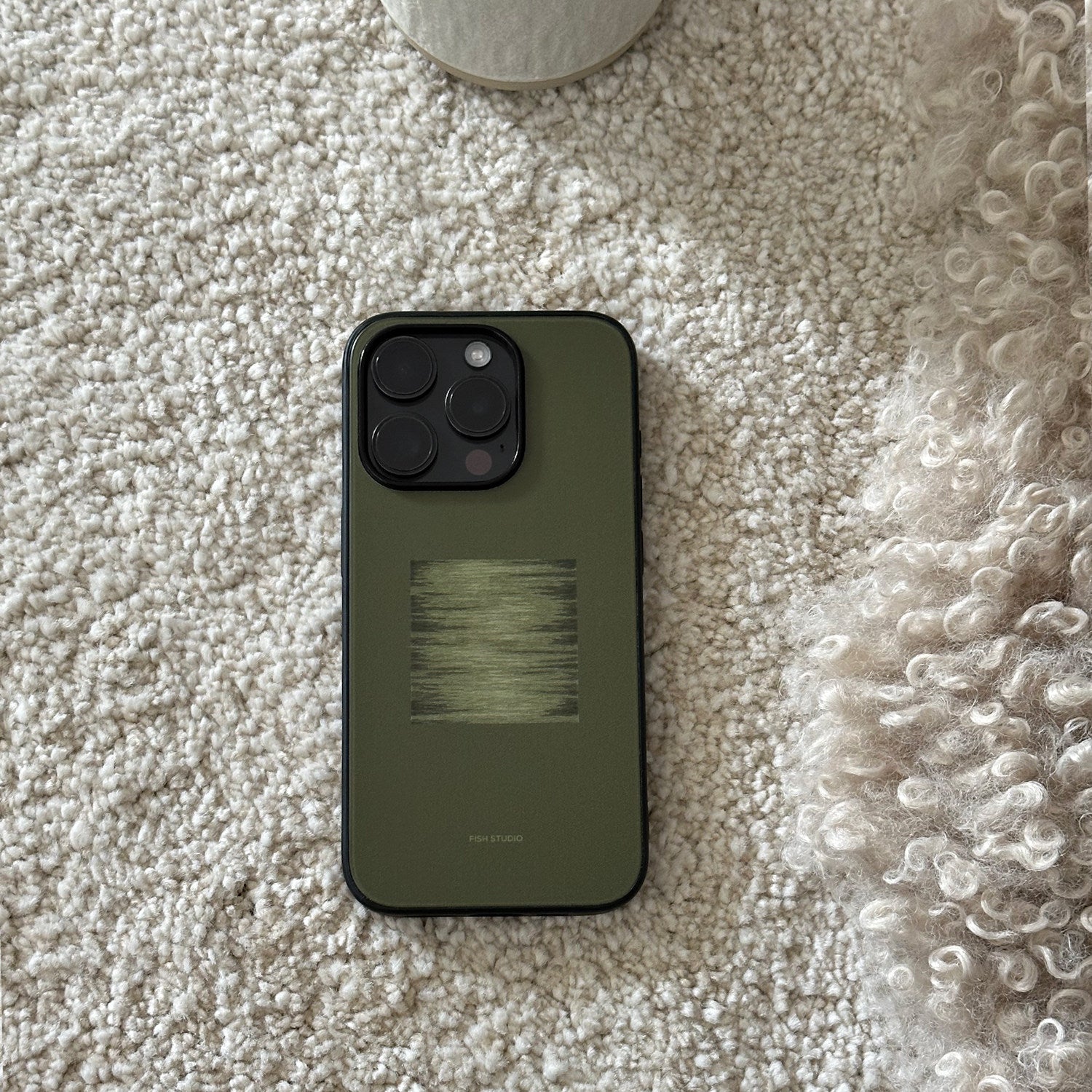 Olive Green Phone Case-FI024AC