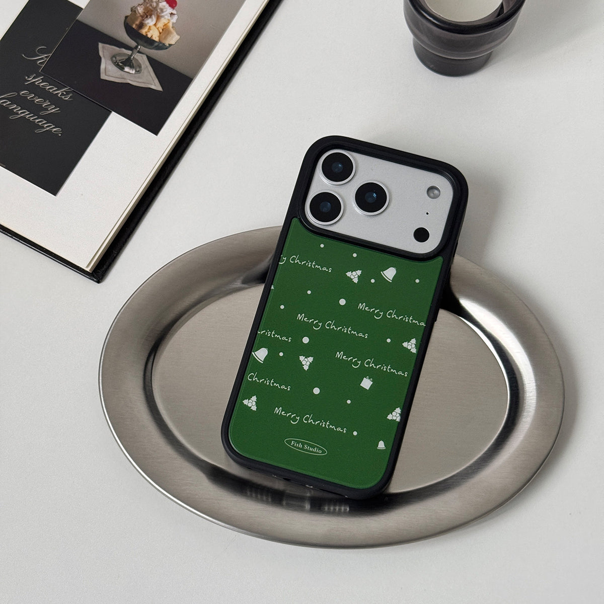 Minimalist Christmas Pattern Phone Case-FI017AC