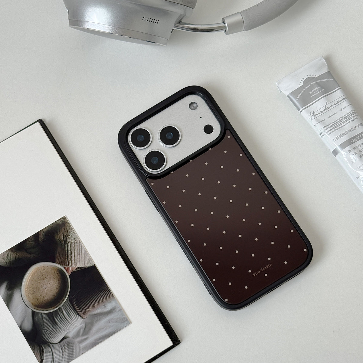 Vintage Polka Dot Phone Case-FI015AC