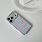 Striped Starfish Phone Case-FI007G