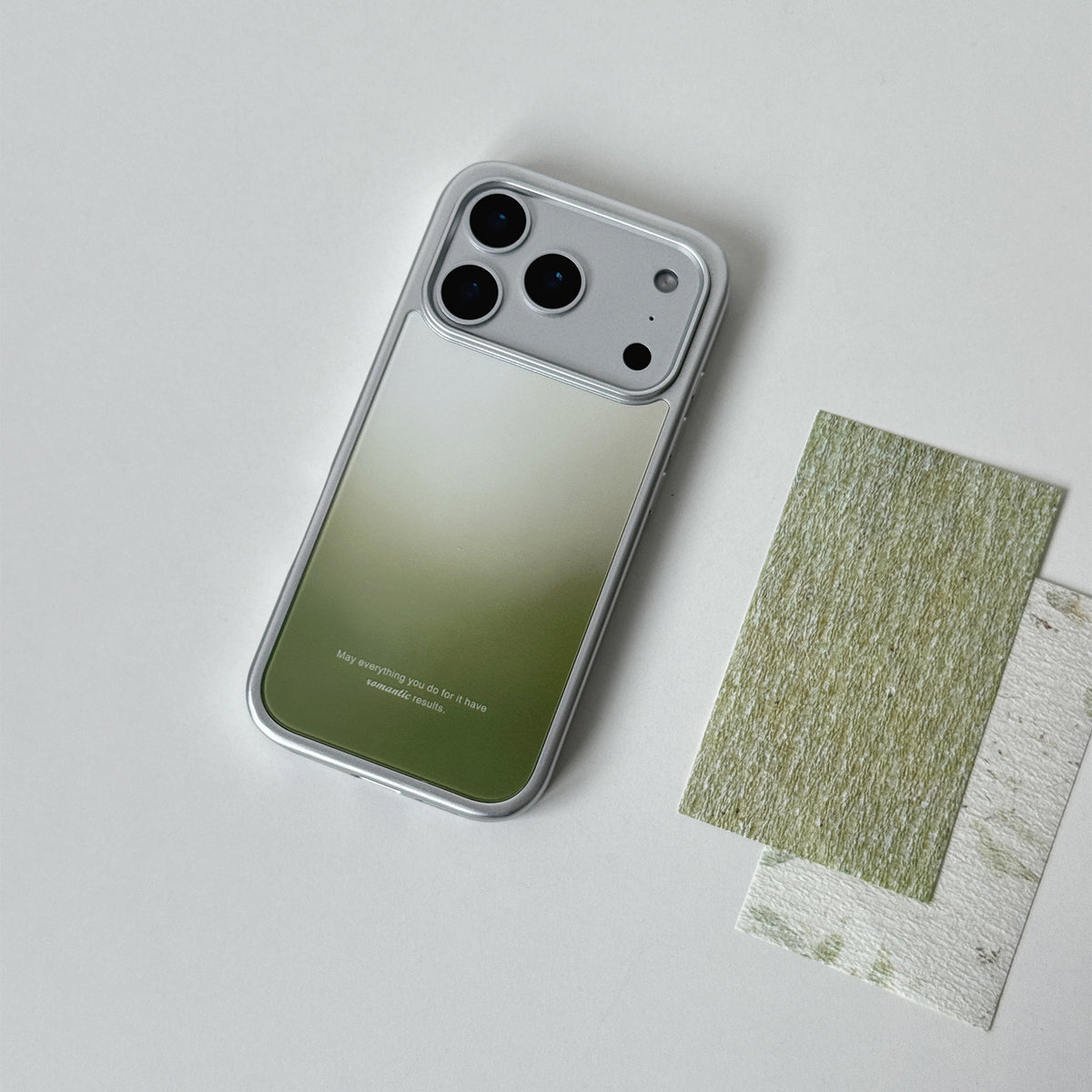 Matcha Green Gradient Phone Case-FI003G