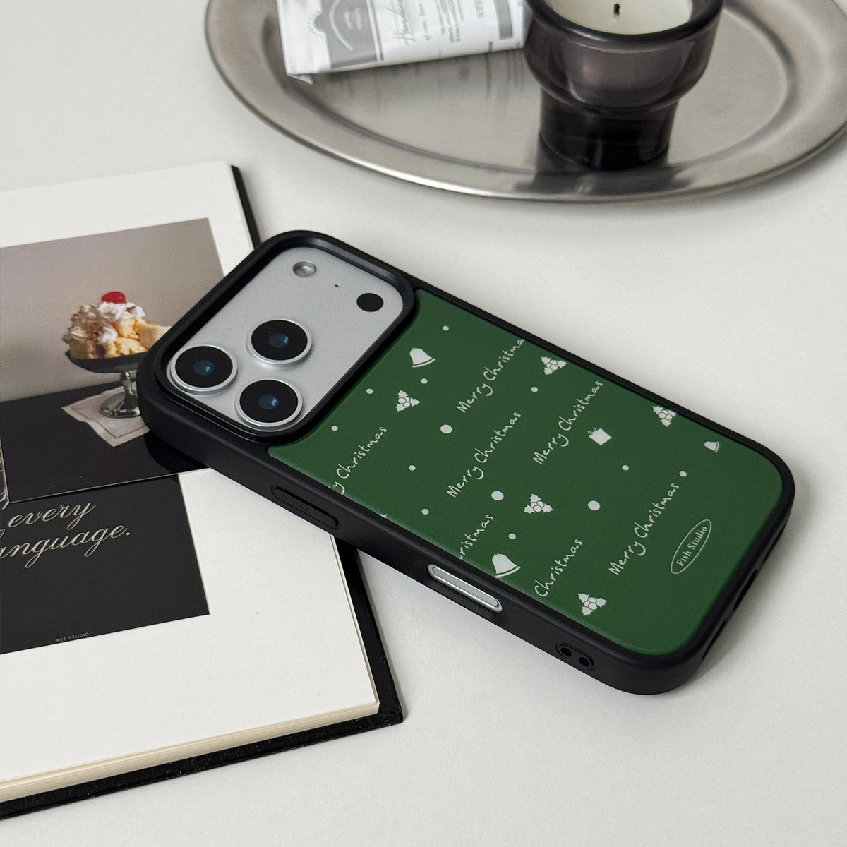 Minimalist Christmas Pattern Phone Case-FI017AC