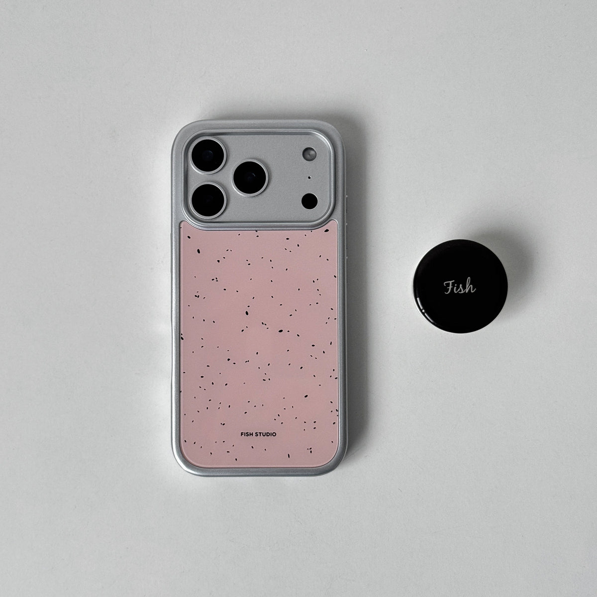 Pink Ink Speckle Phone Case-FI002G