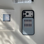 Modern Geometric Plaid Phone Case-FI019AC