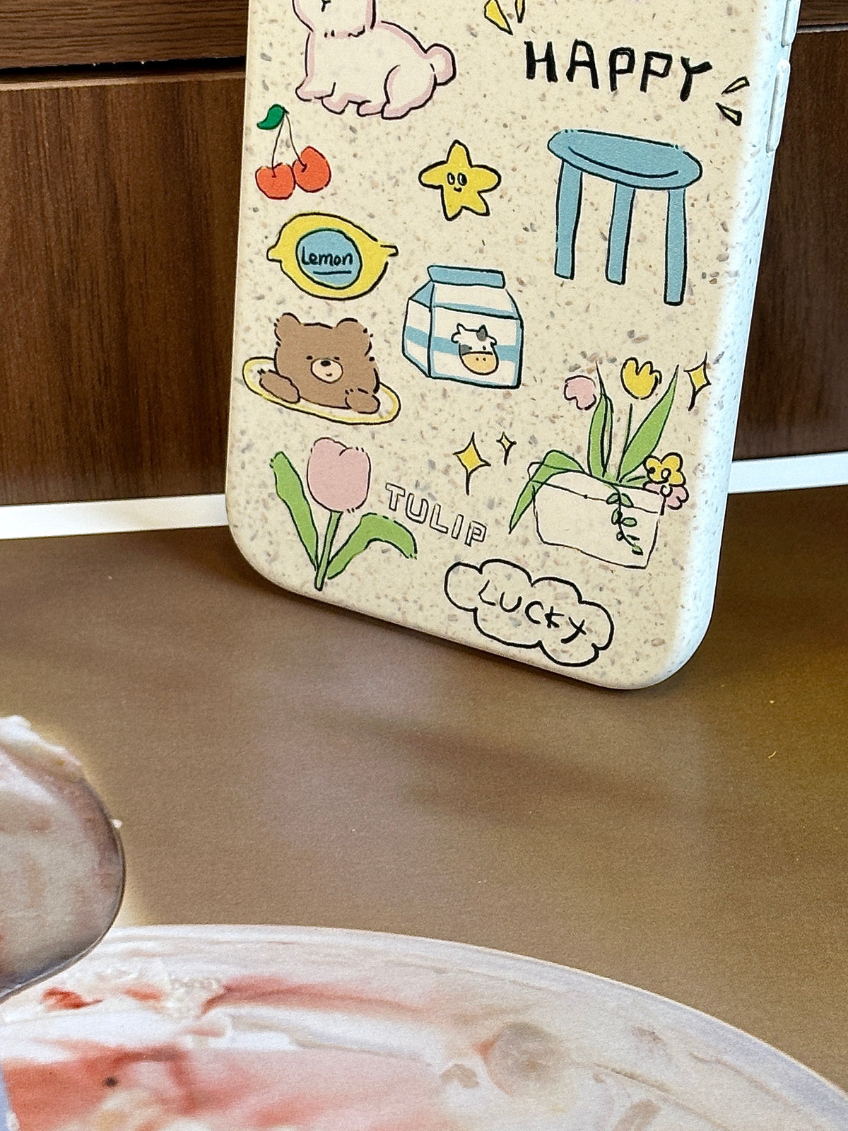 🌷Happy lucky tulip | phone accessories | Three Fleas